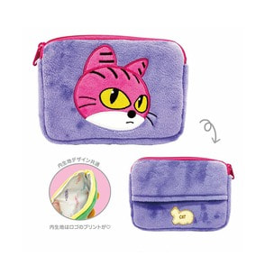 たべっ子どうぶつ THE MOVIE　ミニティッシュポーチ（ねこちゃん）