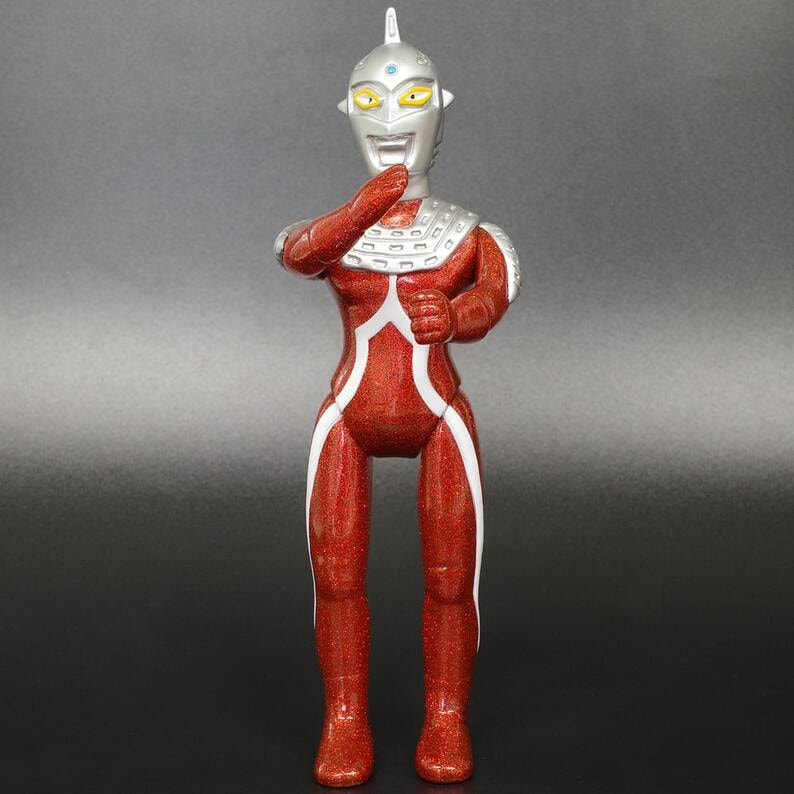 マルサン ウルトラセブン450 Red Glitter Ver.【2023年12月下旬～順次発送予定】（TS0490011）｜マルサン ソフビ  ウルトラセブン＆ウルトラ怪獣｜TOHO theater STORE｜