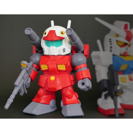 ジャンボソフビフィギュア SDガンキャノン 楽天市場】【SALE】ジャンボソフビフィギュアSD RX-77-2 SDガン