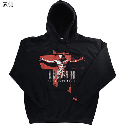 第2使徒 リリスパーカー黒赤(XL)