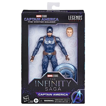 マーベル ウィンター・ソルジャー アクションフィギュア　キャプテンアメリカ 6インチ・アクションフィギュア キャプテン・アメリカ（ステルス
