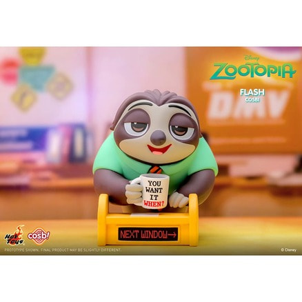★Fwa10Azディズニーゴーストフラッシュマスコット全5種 コスビ】ディズニー・コレクション #019フラッシュ［映画