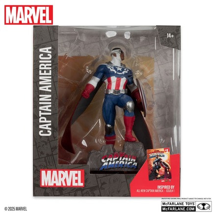 マーベル・コミック』1/10スケール「シーン・フィギュア」#016 キャプテン・アメリカ(スチュアート・イモネン/All-New Captain America #1)(TS0520373)|マーベル・レジェンドetc|TOHO theater STORE| マーベル・コミック』1/10スケール「シーン・フィギュア」#016 キャプテン・アメリカ(スチュアート・イモネン/All-New Captain America #1)(TS0520373)|マーベル・レジェンドetc|TOHO theater STORE|