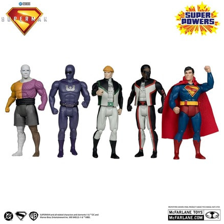 DCスーパーパワーズ」4インチ・アクションフィギュア 5パック