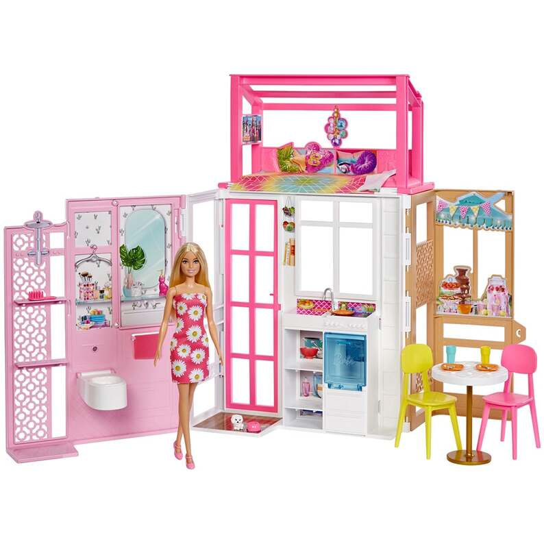 Barbieミニドール用ハウス