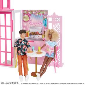 バービー はじめてセット かわいいピンクの2かいだてのおうち