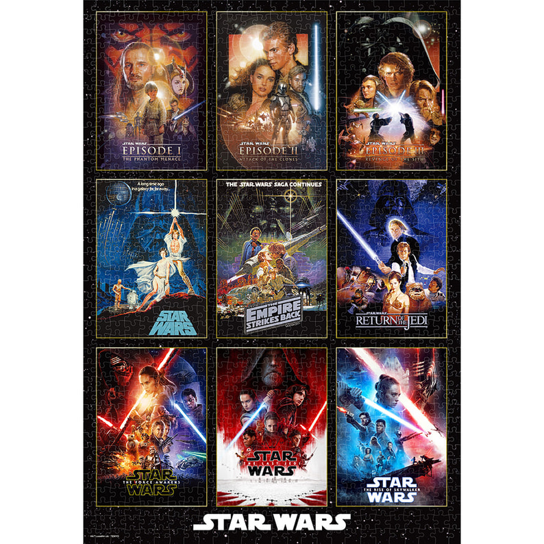 1000ピース ジグソーパズル Movie Poster Collection Star Wars（TS0540266）｜スター・ウォーズ （共通商品２）(スター・ウォーズ2）｜TOHO theater STORE｜