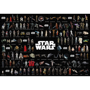 1000ピース ジグソーパズル STAR WARS CHARACTER COLLECTION（TS0540267）｜スター・ウォーズ（共通商品２）( スター・ウォーズ2）｜TOHO theater STORE｜