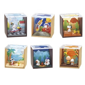 SNOOPY Scenery Box（全6種）（TS0540423）｜PEANUTS スヌーピー