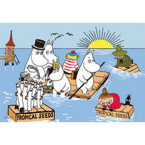 ムーミンと海　300Pパズル