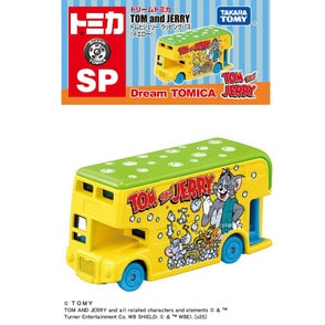 ドリームトミカ SP トムとジェリー ラッピングバス（イエロー）