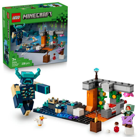 マインクラフト レゴ LEGO マインクラフト 21274 ウォーデン出現（TS0540715