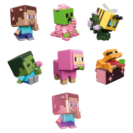 マインクラフト　ミニフィギュア④ マインクラフト ミニフィギュア 第4弾 黒曜石シリーズ