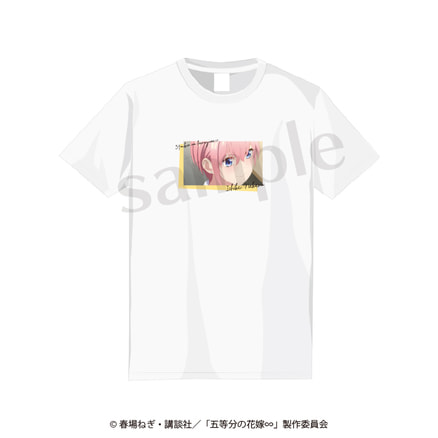 『五等分の花嫁∽』Ｔシャツ01.中野一花（XLサイズ）, カラー展開なし, サイズ展開なし