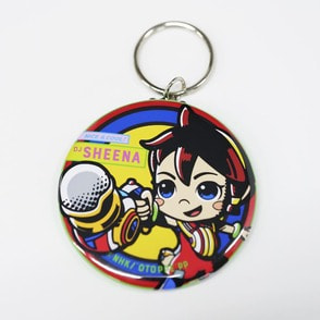 オトッペ　コミック DJシーナ 缶バッジキーホルダー