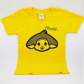 オトッペ　Tシャツ「ウィンディ SMILE」イエロー（サイズ120cm）