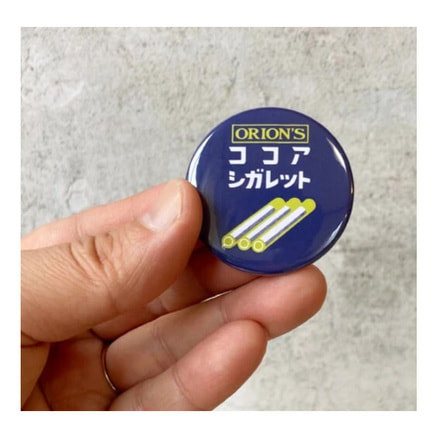 レトロ駄菓子 44mm缶バッジ ミニコーラ オリオン（TS0650032