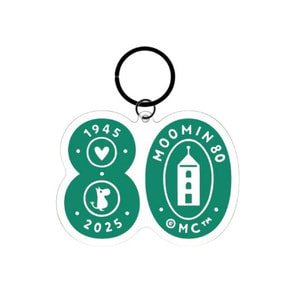 ムーミン/MOOMIN アクリル染色キーホルダー 80周年アート