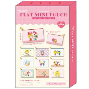 水森亜土　トレーディングフラットミニポーチ（全10種）