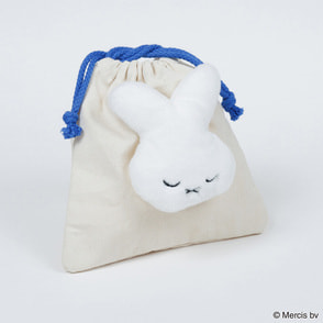 MIFFY 70th NIJNTJE マスコット巾着 ブルーナブルー ミッフィ