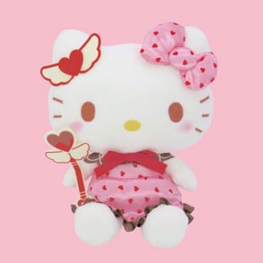 キティ♡ぬいぐるみ70年デザイン Hello Kitty/ハローキティ・レトロ・Plush/ぬいぐるみ・70年代