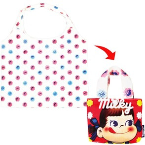 エコバッグ　ペコちゃん（レッド）