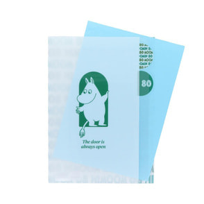 ムーミン　ダイカットクリアファイル5P MU2501 ムーミン