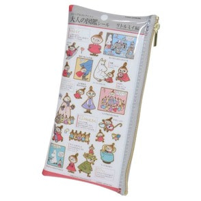 ムーミン　大人の図鑑クリアペンケース／リトルミイ