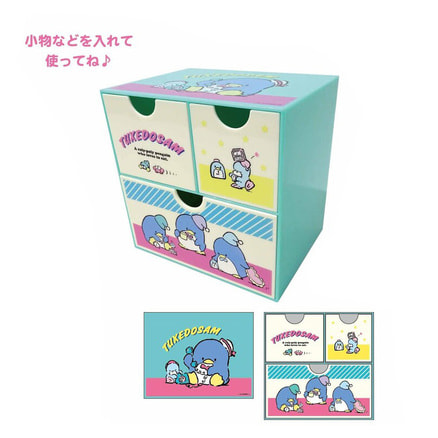 サンリオ＊トウィードルディーディー＊レトロ＊レア＊グッズ＊チェスト＊ステッカー ダイカットミニ ニューレトロステッカー サンリオキャラクターズ