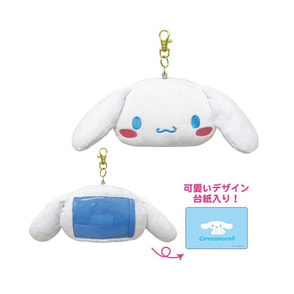 【新品】サンリオ シナモロール フリル&リボン マスコット&パスケース セット bakuyasuearth_4550624352062