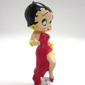 レア‼️ベティちゃん♡ベティ・ブープ 赤ドレス 大きめオーナメント ☆フィギュア レア‼️ベティちゃん♡ベティ・ブープ 赤ドレス 大きめ