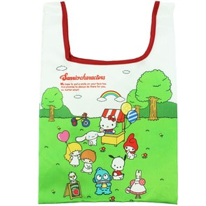 ハローキティ　復刻版デザイン　ミニエコバッグ（収納袋付き）05