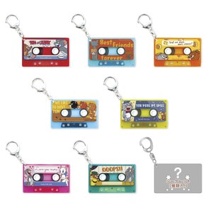 トムとジェリー　シークレットカセットテープ風キーホルダー（全8種）