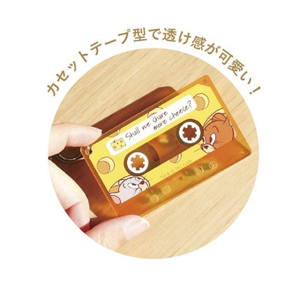 トムとジェリー シークレットカセットテープ風キーホルダー（全8