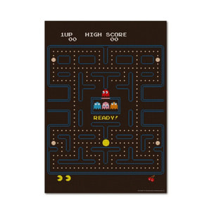 PAC-MAN フォトアートポスター READY！ パックマン ゲーム