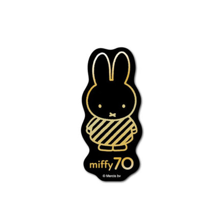 miffy70周年 ホログラムステッカー01 ミッフィー 記念 MIF70009